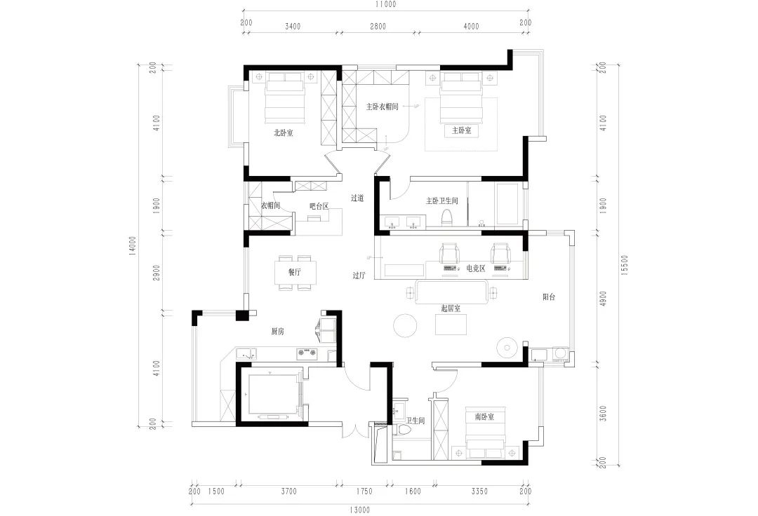 180㎡工业风之家丨中国蚌埠丨田丰-10