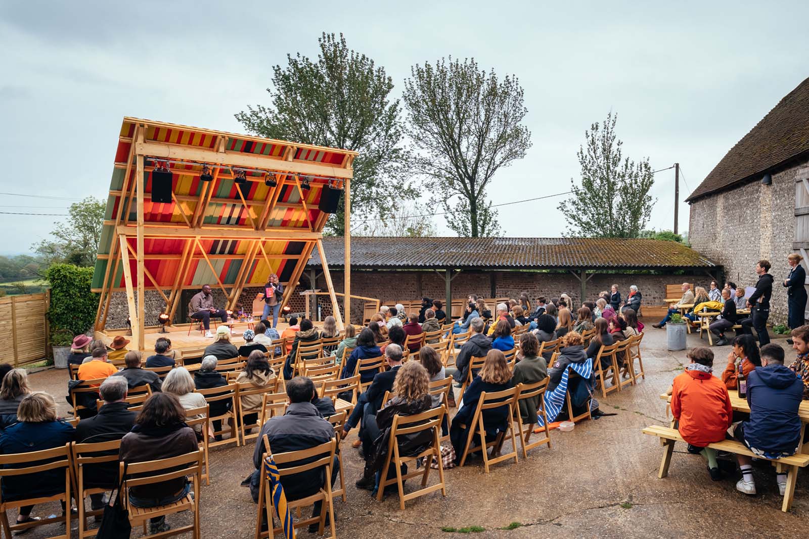 Charleston in Lewes,Firle展览中心及户外舞台等丨英国丨Material Cultures,Jamie Fobert等-54