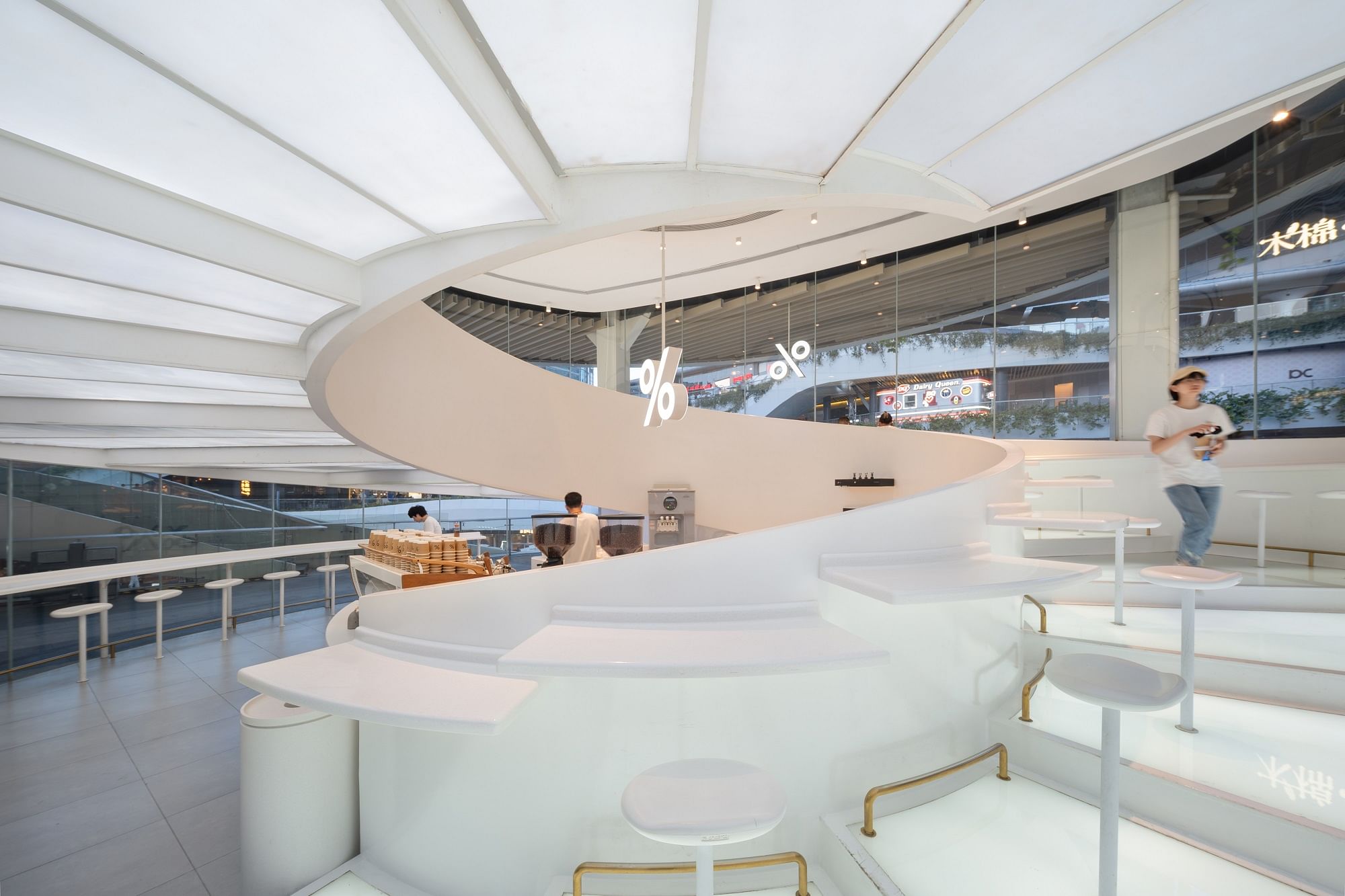 福田 CBD 混合商业公园焕新项目丨中国深圳丨Aedas-73