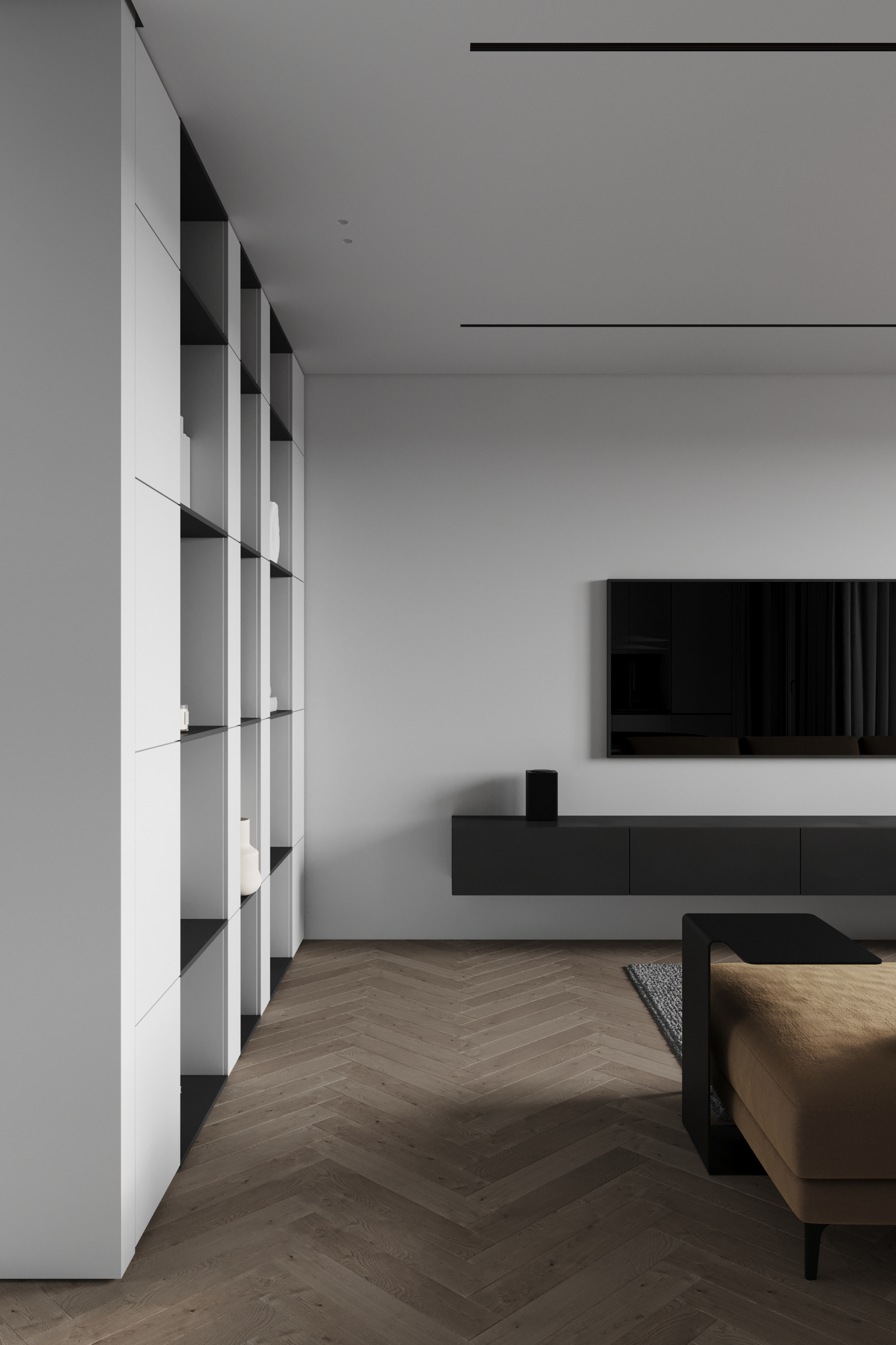 79㎡小空间公寓设计 超有格调！-3