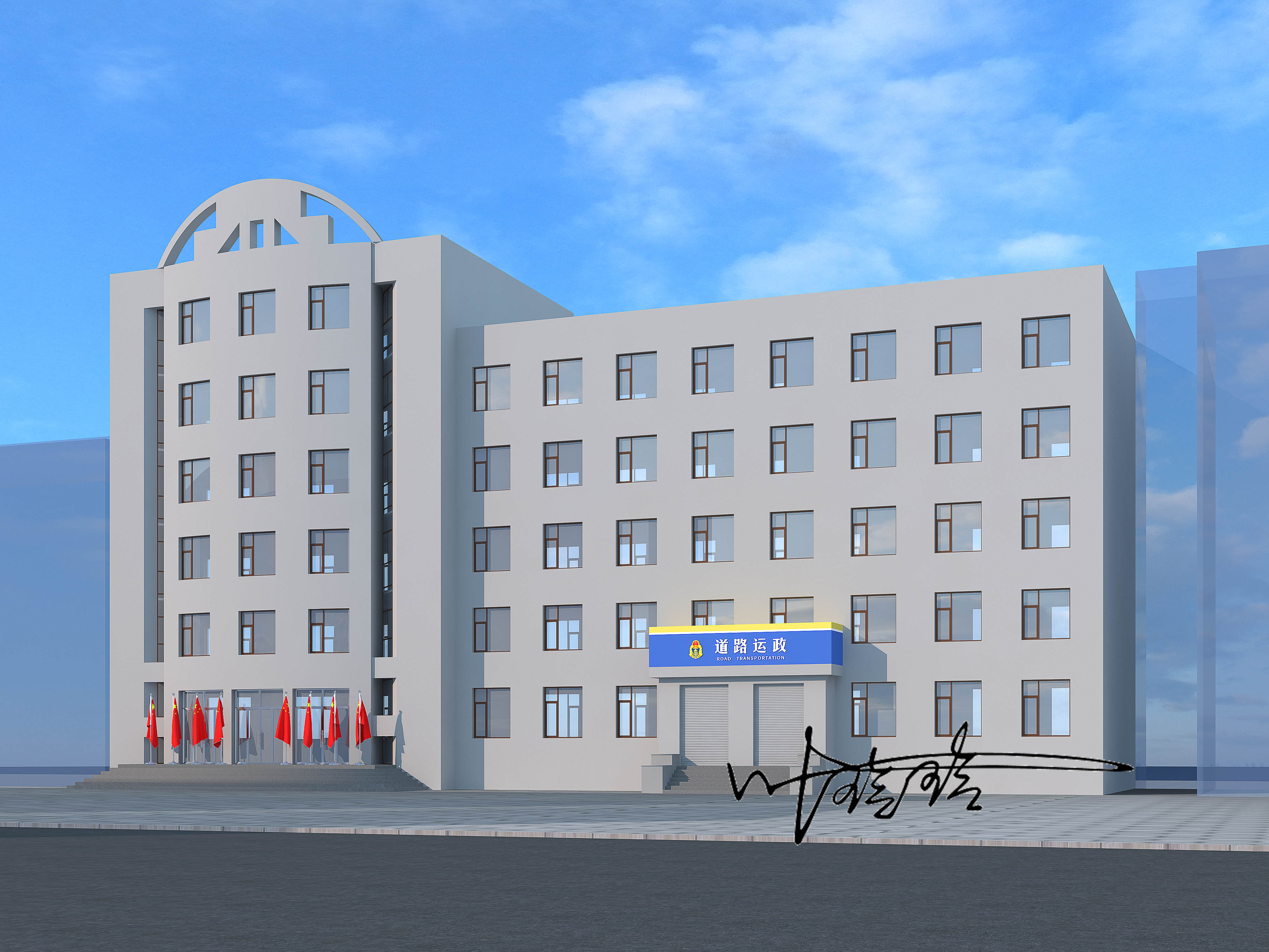 玻璃幕墙室内设计-2