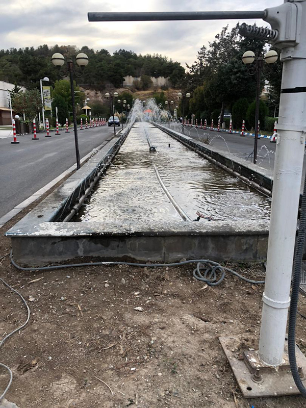 Parsian Esteghlal Int Hotel 喷泉池设计丨伊朗德黑兰丨AEonic Design-2