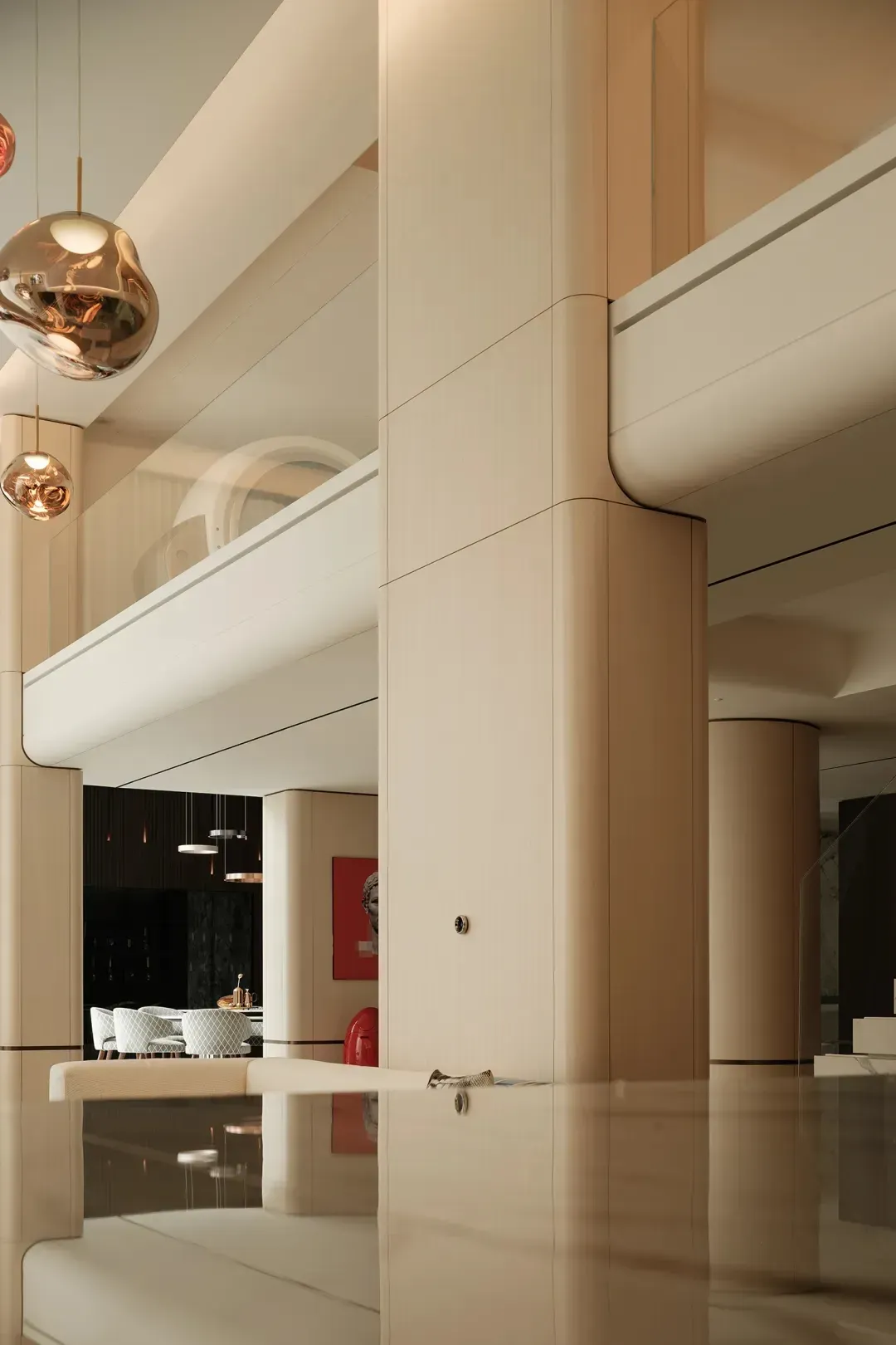 重庆1500㎡简约豪宅，都市人的天然氧吧！-25