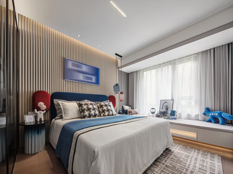 郑州新城玺樾门第99㎡样板间 | 新中式超现代设计-10