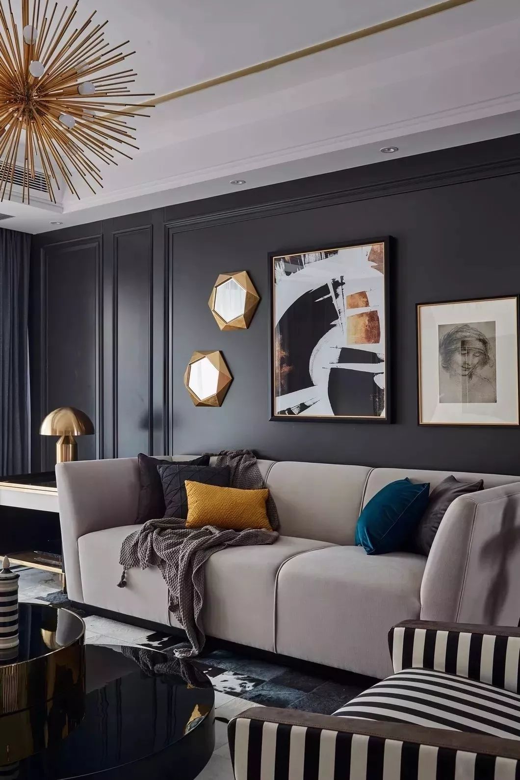 轻奢风家居设计,展现高品质生活追求-44