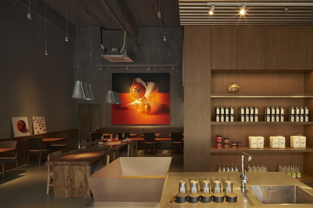 深圳七月柿餐厅品牌形象与空间设计丨中国深圳丨张可儿,苏岑,窦建超,孟伟,史华熙-9