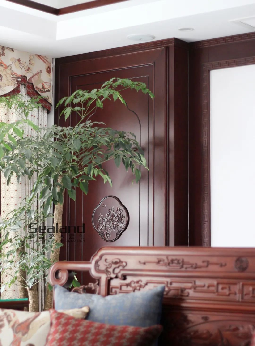 常州国宾一号平层,新中式风格演绎东方美学-14