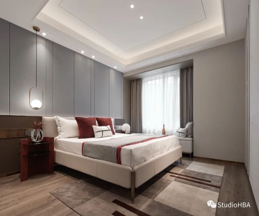 【Studio HBA | 赫室作品】福州金茂滨海智慧科学城样板房-35