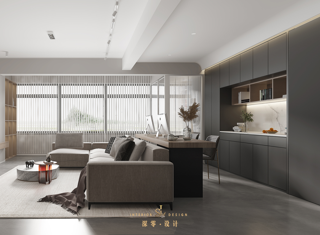 望江台新年轻主义高级灰婚房设计丨中国合肥丨深零设计-6