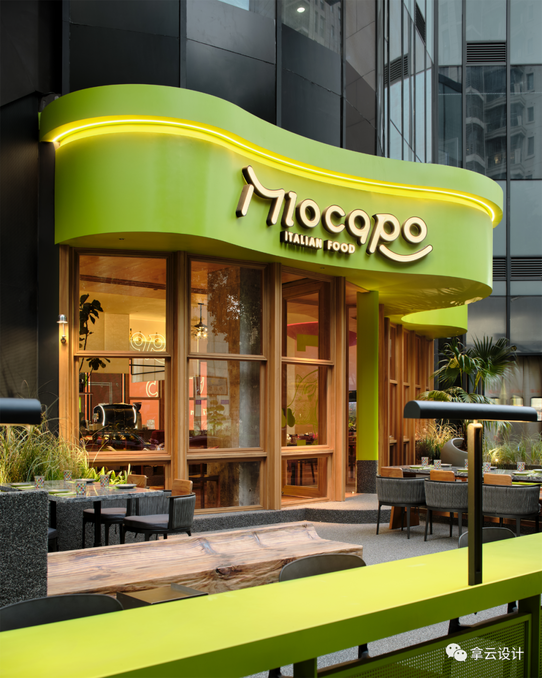 MIOCARO 意式餐厅设计丨中国南京丨拿云设计-3