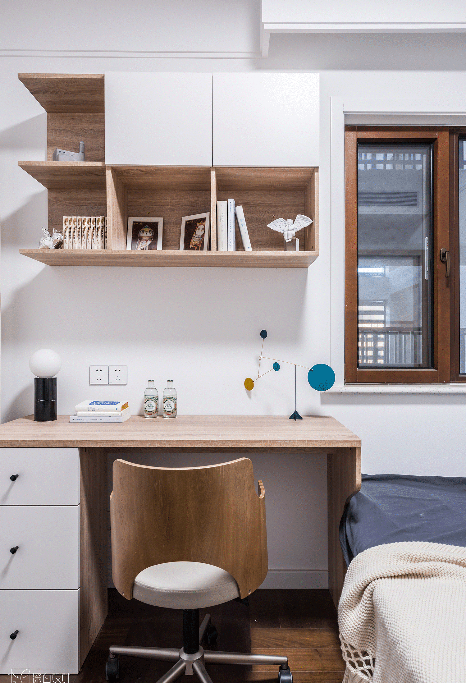 深白设计丨平层丨60平小户型的全屋减压法-16