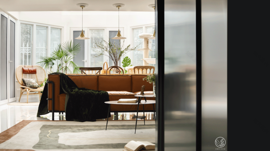 老破大逆袭,成都179㎡摩登复古空间丨中国成都丨清羽设计-22