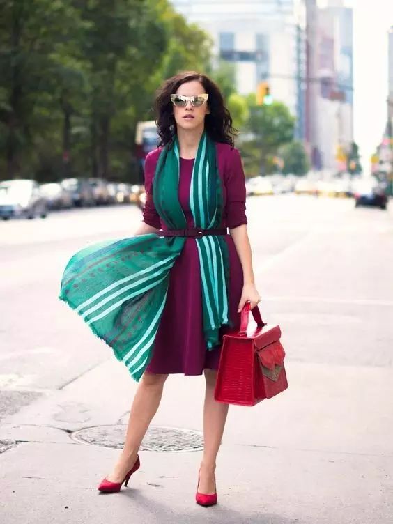 2017 流行色草木绿，这样穿让你远离路人-81