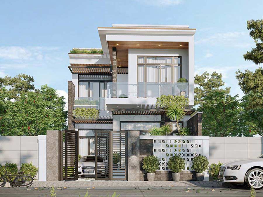 50 + 2层8米临街住宅设计方案集-11