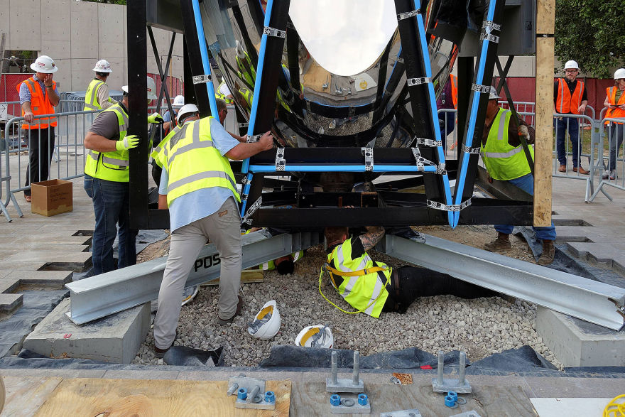 休斯顿美术馆玻璃尔艺术学院及广场雕塑安装项目丨安尼施·卡普尔(Anish Kapoor)-28