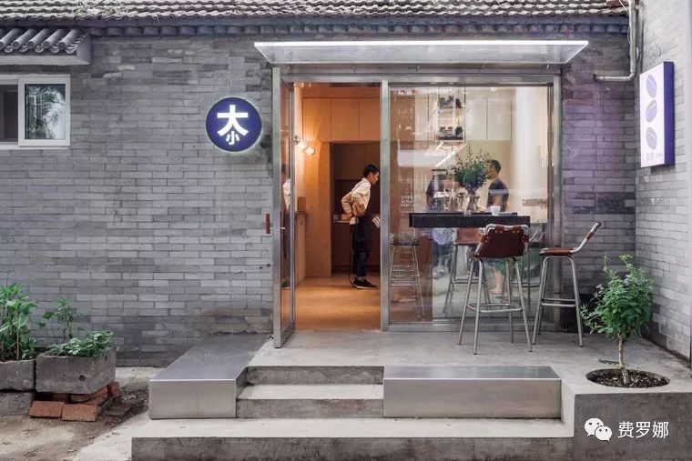 胡同33㎡的小空间，竟可以作为咖啡厅还提供住宿-1