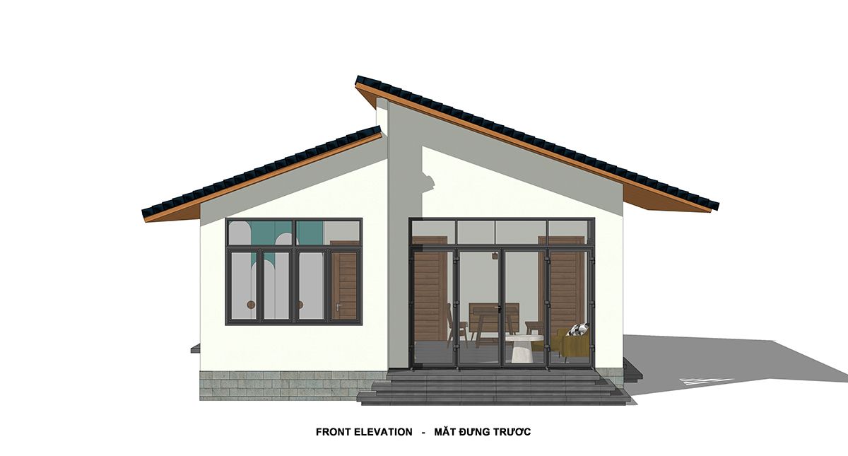 LA House – Ngôi nhà vườn hướng nội với khoảng sân và cây xanh quanh nhà | MK Design and Build-72