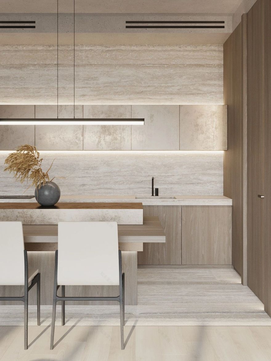 莫斯科简致素净的四口之家-58