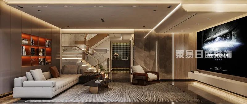 【首发】于凯作品:春酲 | 中梁壹号院350㎡现代风格别墅装修-65