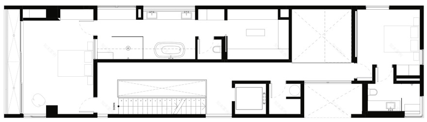 美国洛杉矶正向负空间住宅丨Dan Brunn Architecture-54