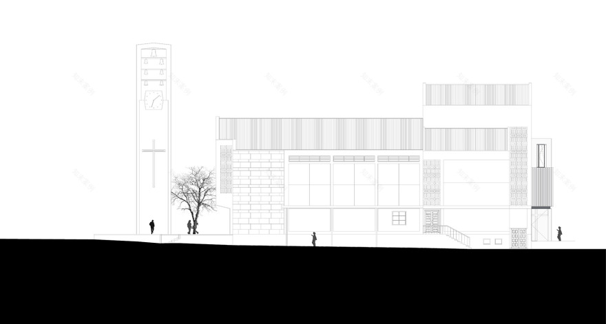 田园牧歌,莫什卡维迪的宗教中心,葡萄牙 / Plano Humano Arquitectos-56