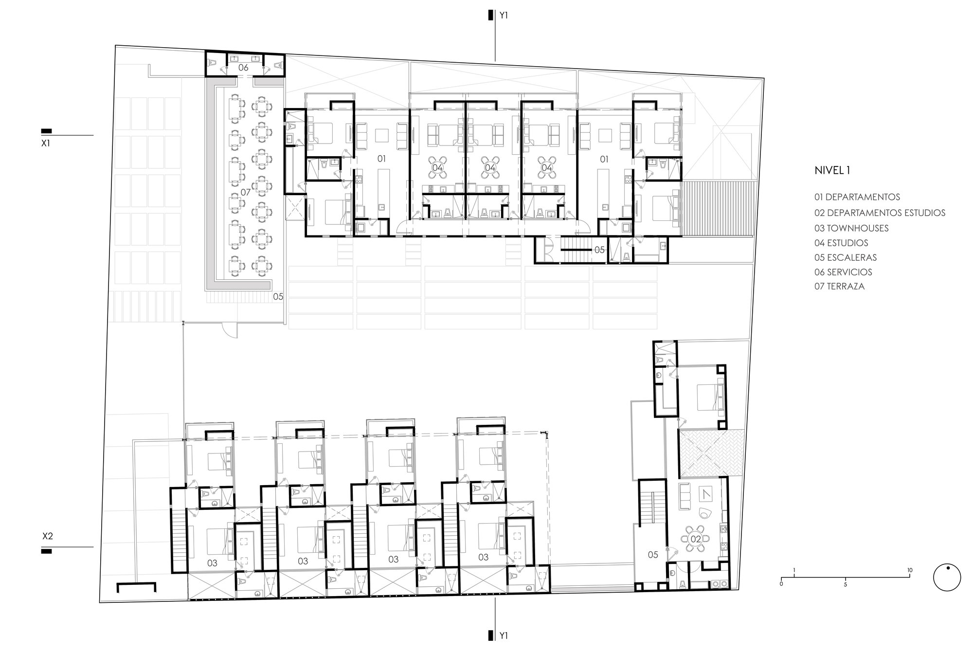 阿梅 236 住宅 | 灵活布局与城市融合的典范-37