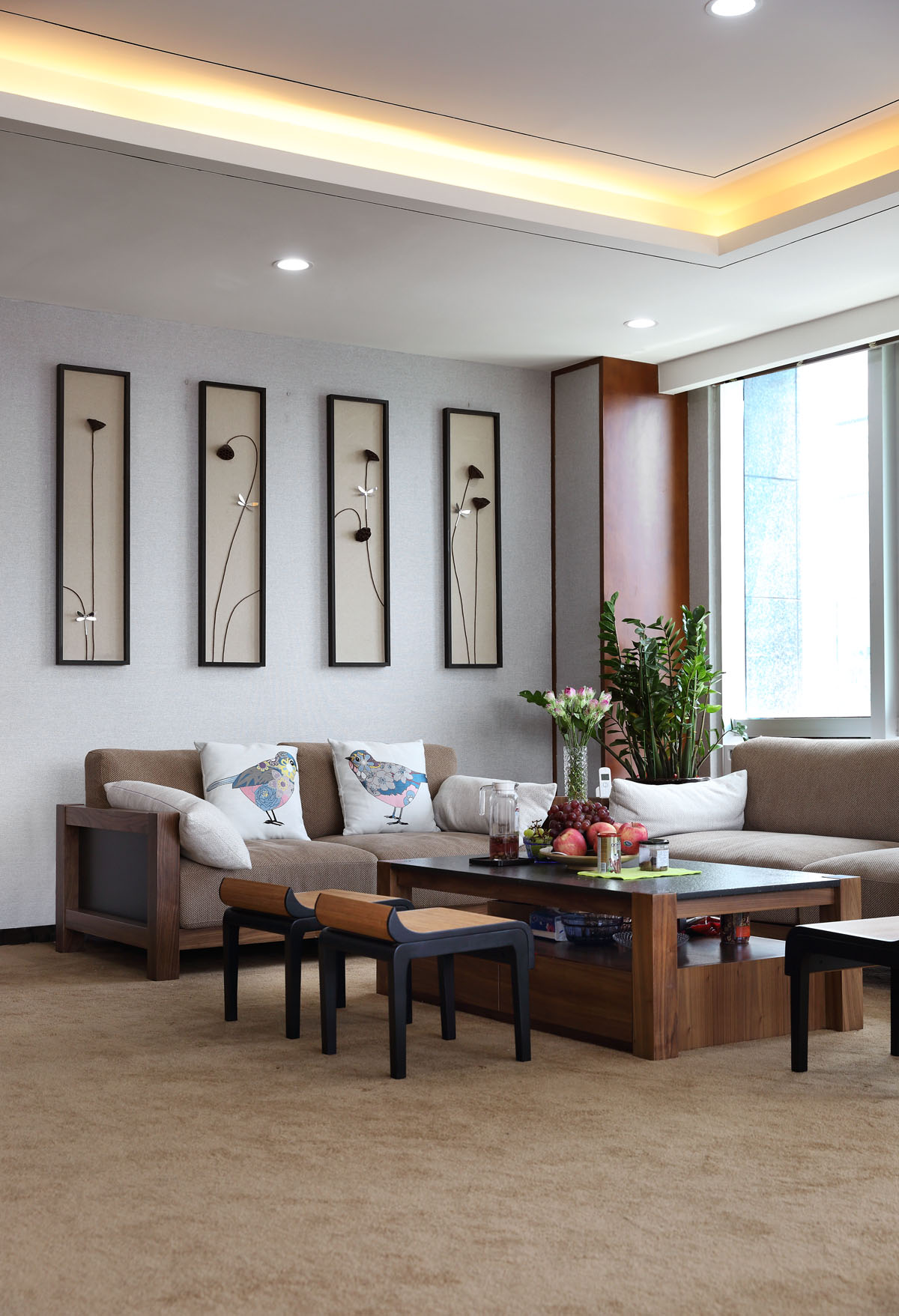 艾艾贴生物科技公司新中式办公室设计-18