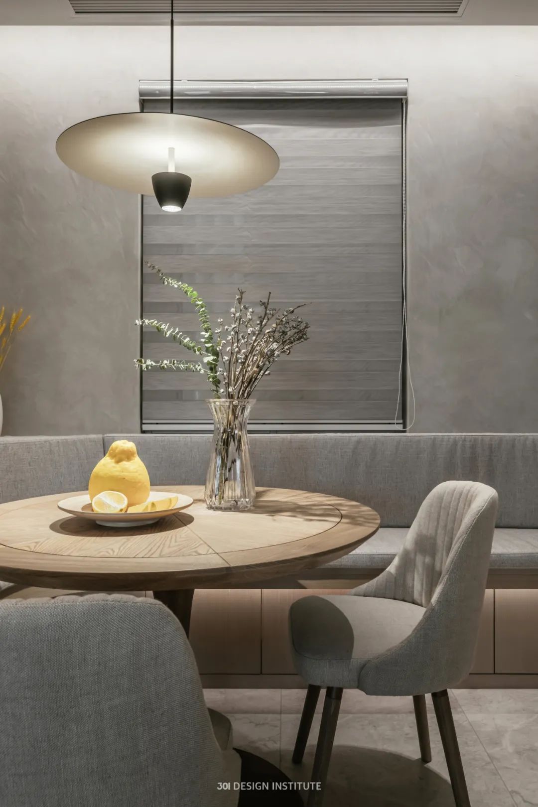 广州骏景花园现代简约茶室家居设计丨中国广州-1