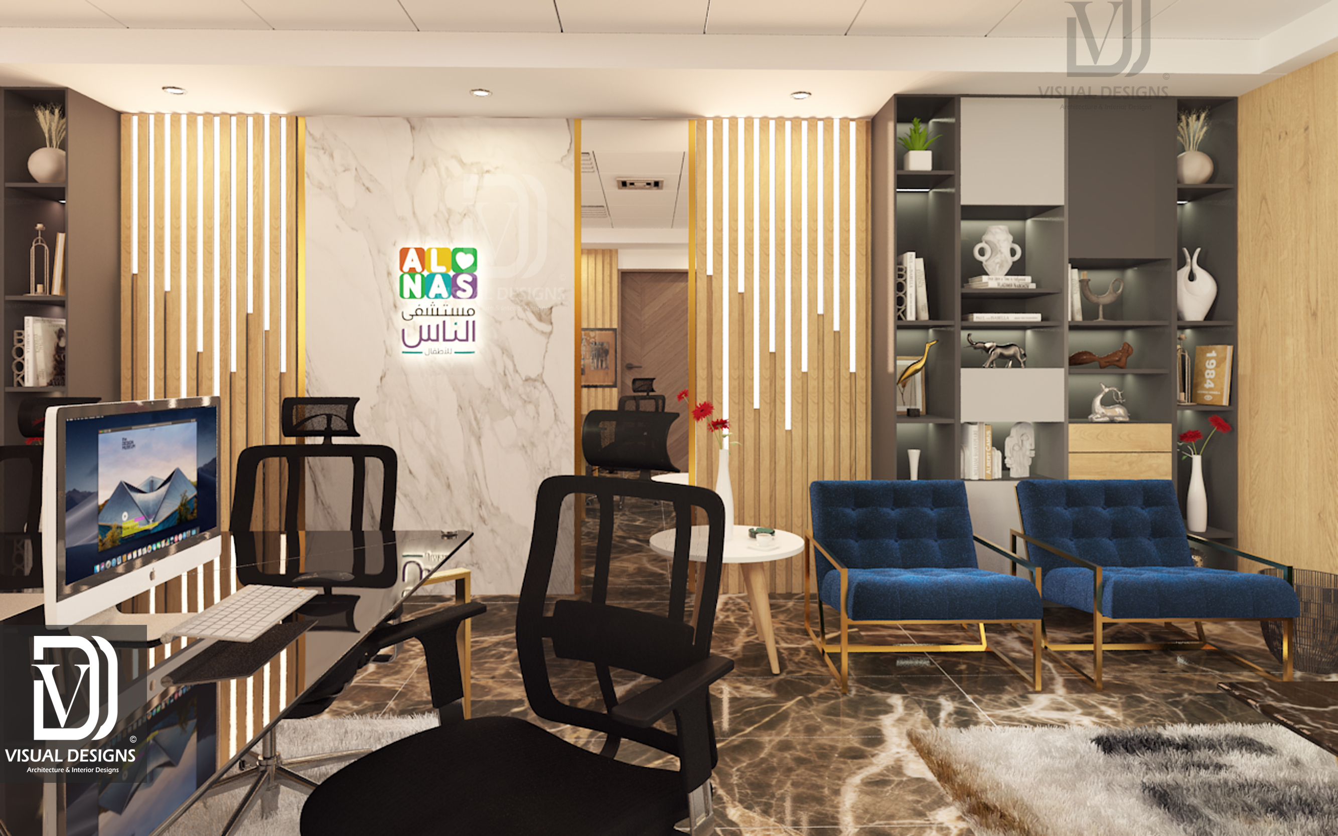 AlNAS 医院会议室室内设计丨埃及开罗-7