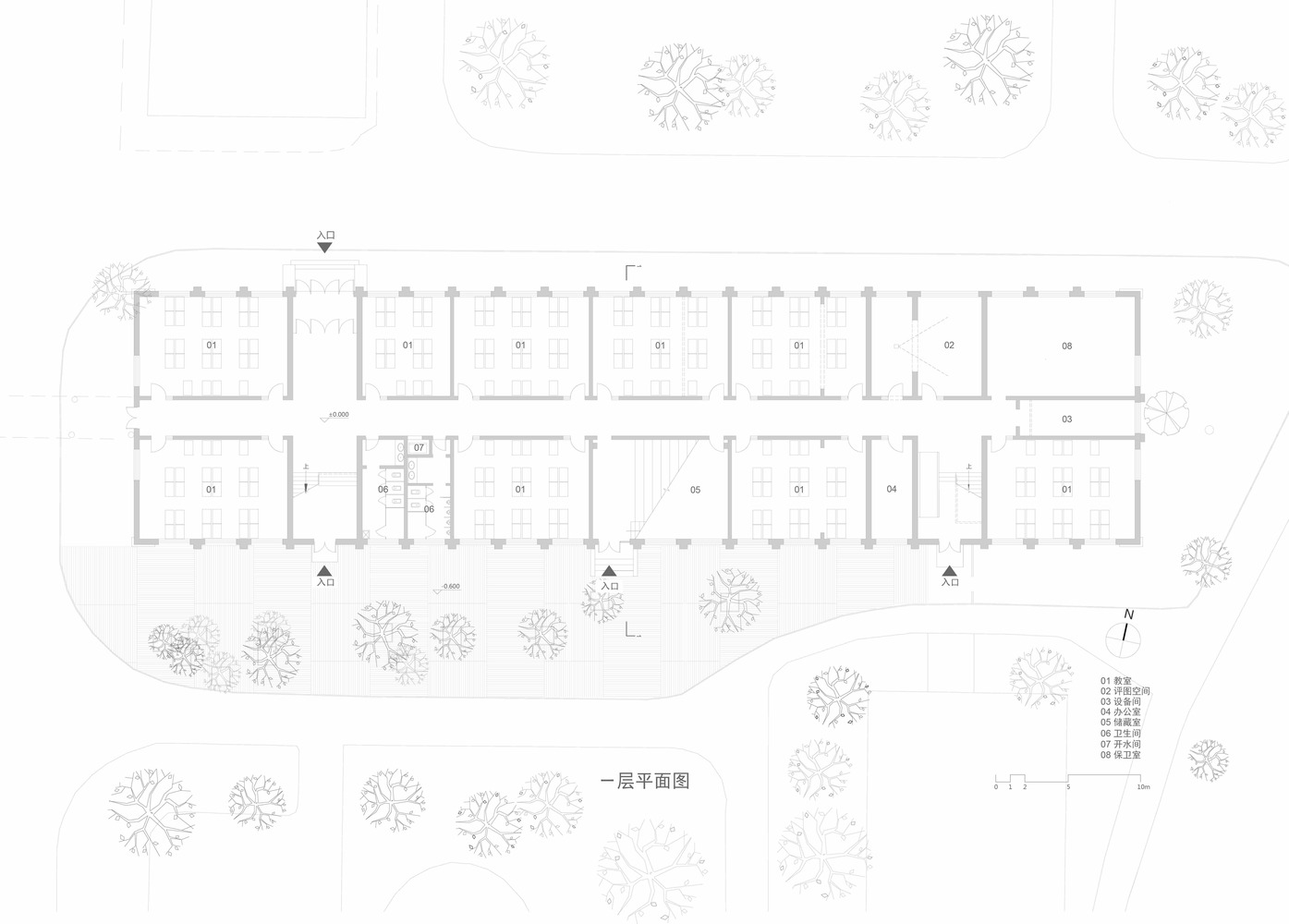 北京五号教学楼空间改造-24