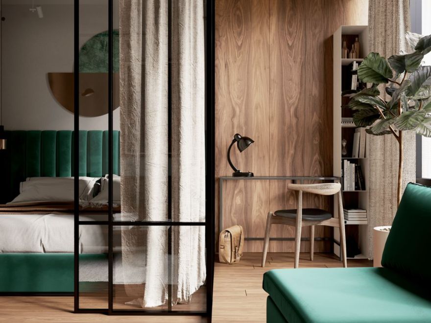 自然绿++ 白色,打造奢华空间设计-16