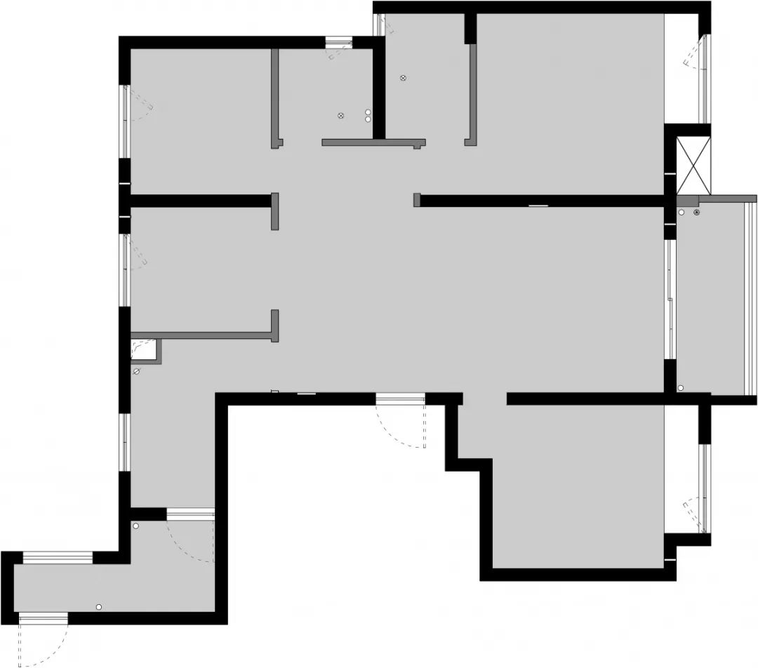 130㎡简约商务风家居,无主灯、中西厨、超级收纳...-13