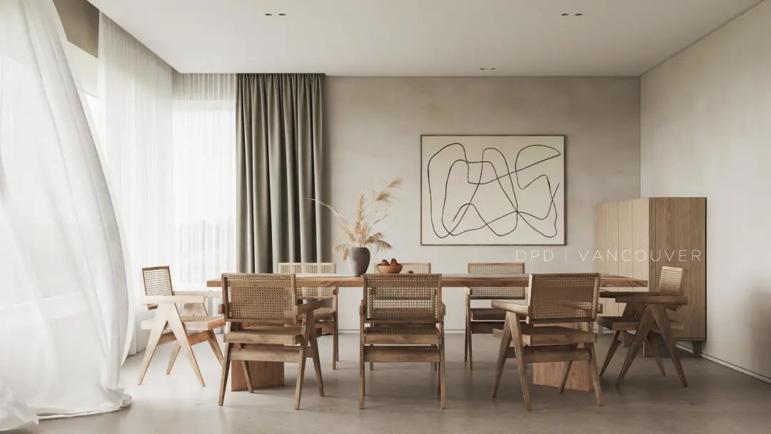 温哥华梁宅 | 简约侘寂,与自然共融-13