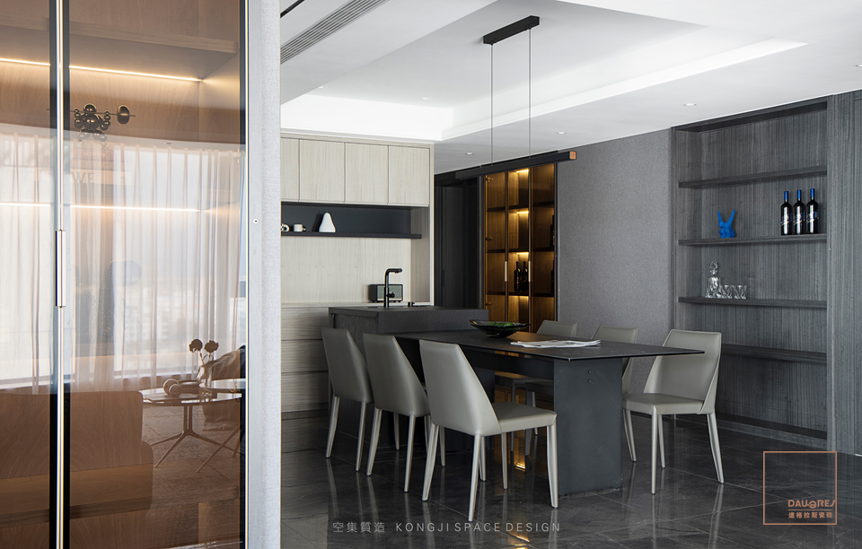 黑白灰的理性释放 · 浙江义乌现代家居设计丨中国浙江丨义乌空集装饰设计有限公司-17