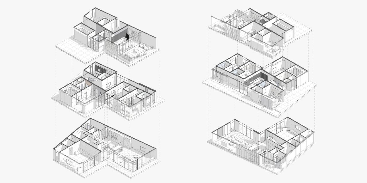 504㎡三层极简别墅设计丨LeQB Architects-3