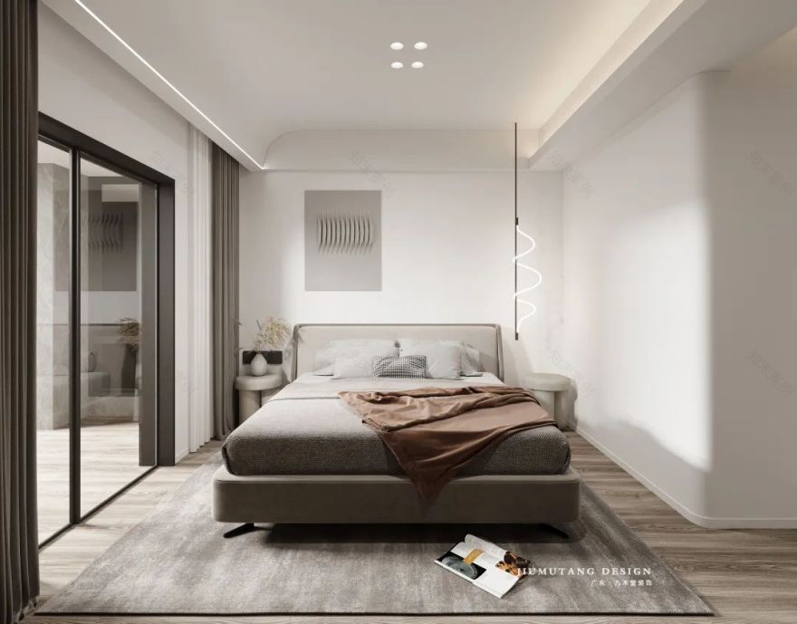 广东潮州海逸一号现代极简风格空间设计丨中国潮州丨潮州市九木堂装饰设计有限公司-13