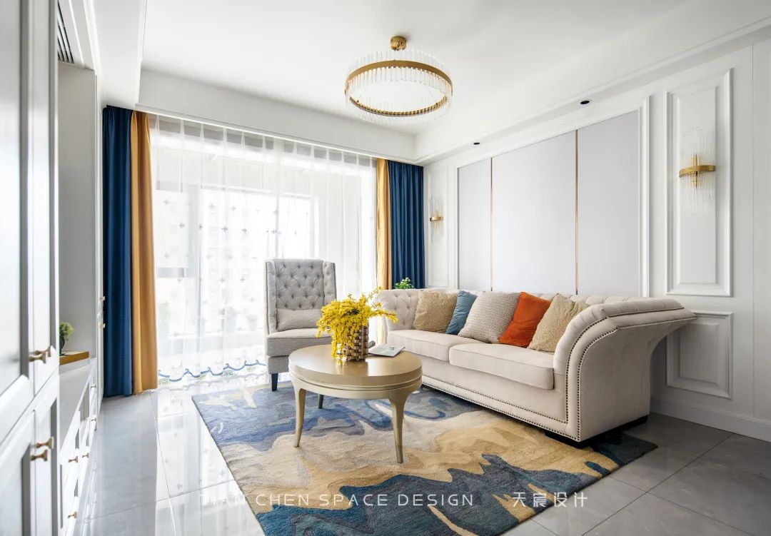 美式轻奢联发·雍榕华府丨吾月软装,天宸设计-19