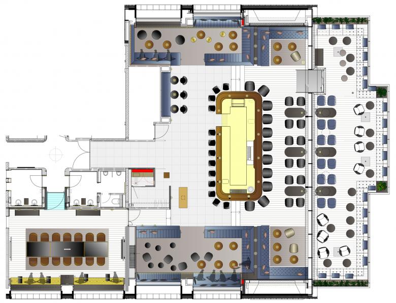 Lindner Congress Hotel 扩建项目丨德国杜塞尔多夫丨GEPLAN DESIGN-21