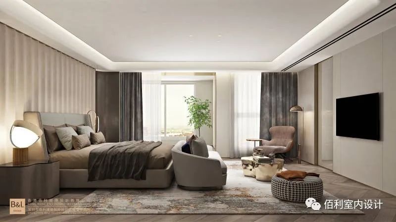 自然向往的自由空间·210㎡海府一号现代简约设计丨佰利室内设计公司-81