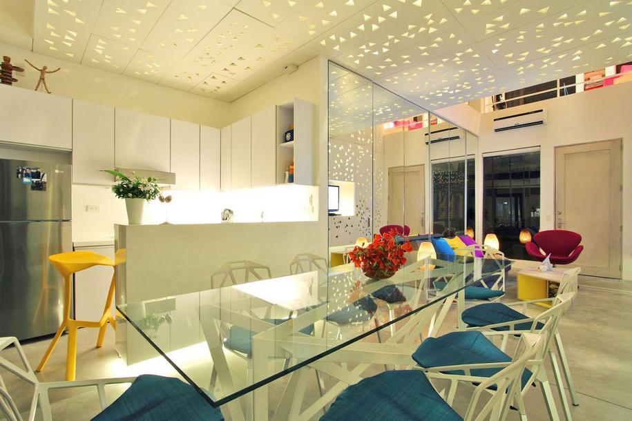 菲律宾首都现代青年联排别墅丨菲律宾马尼拉丨Buensalido Architects-16