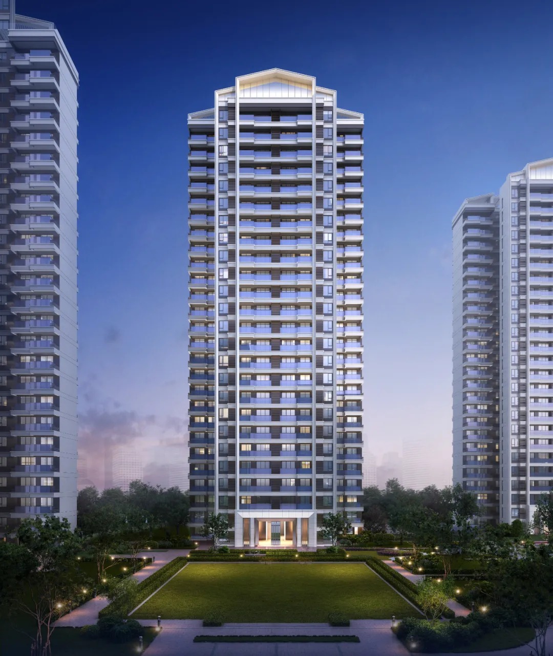  TONTSEN方大设计丨绿地达州外滩名门 建筑设计 丨中国四川-46