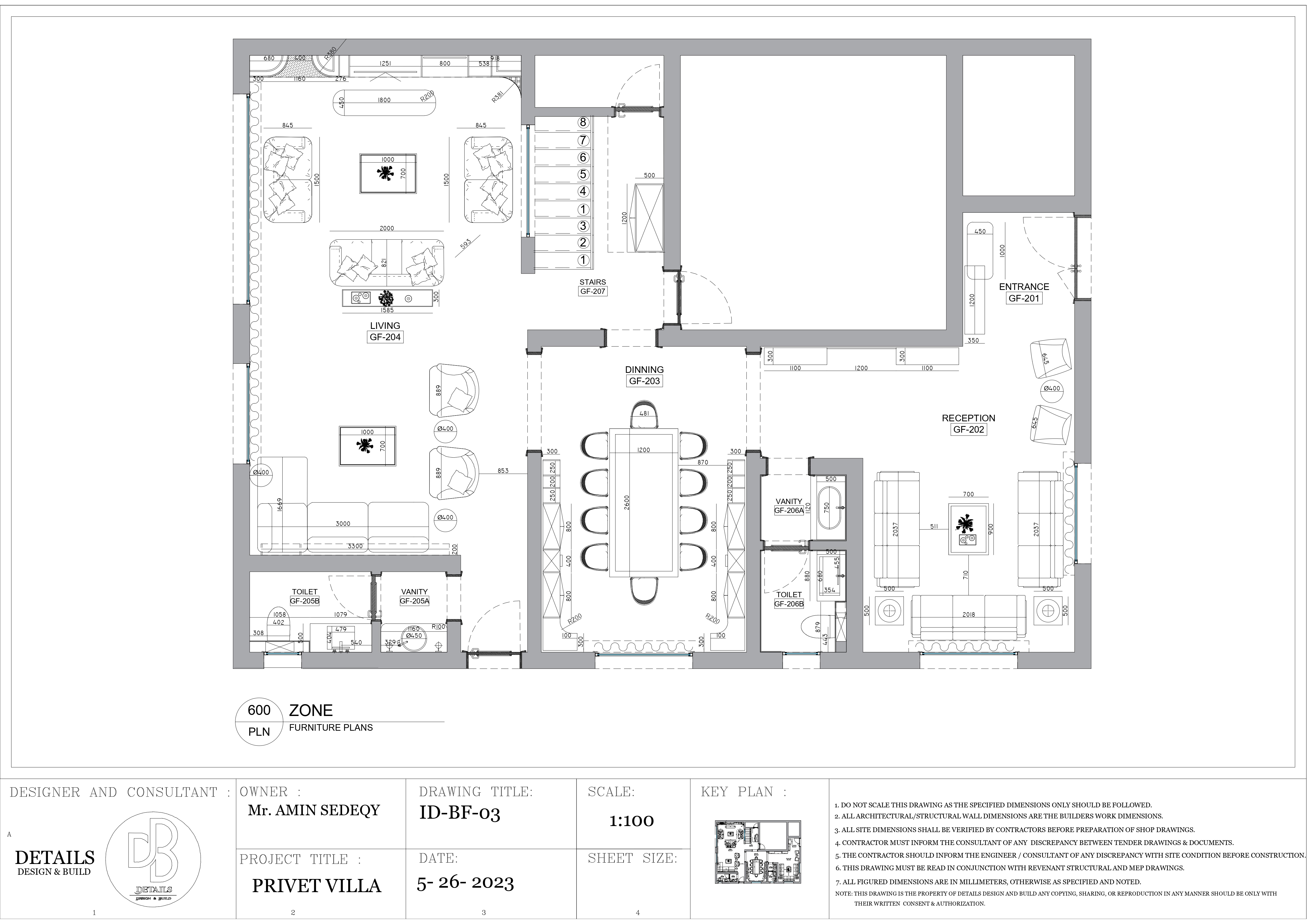 SHOPDRAWING - VILLA -RYADH-2