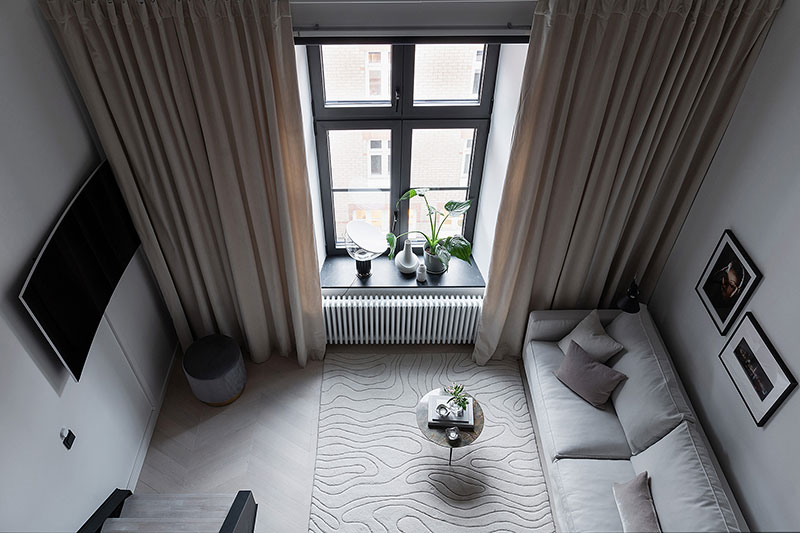 斯德哥尔摩 56 平米优雅小复式公寓设计-13