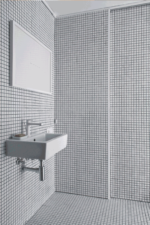 36㎡的纯白色极简小宅设计-39