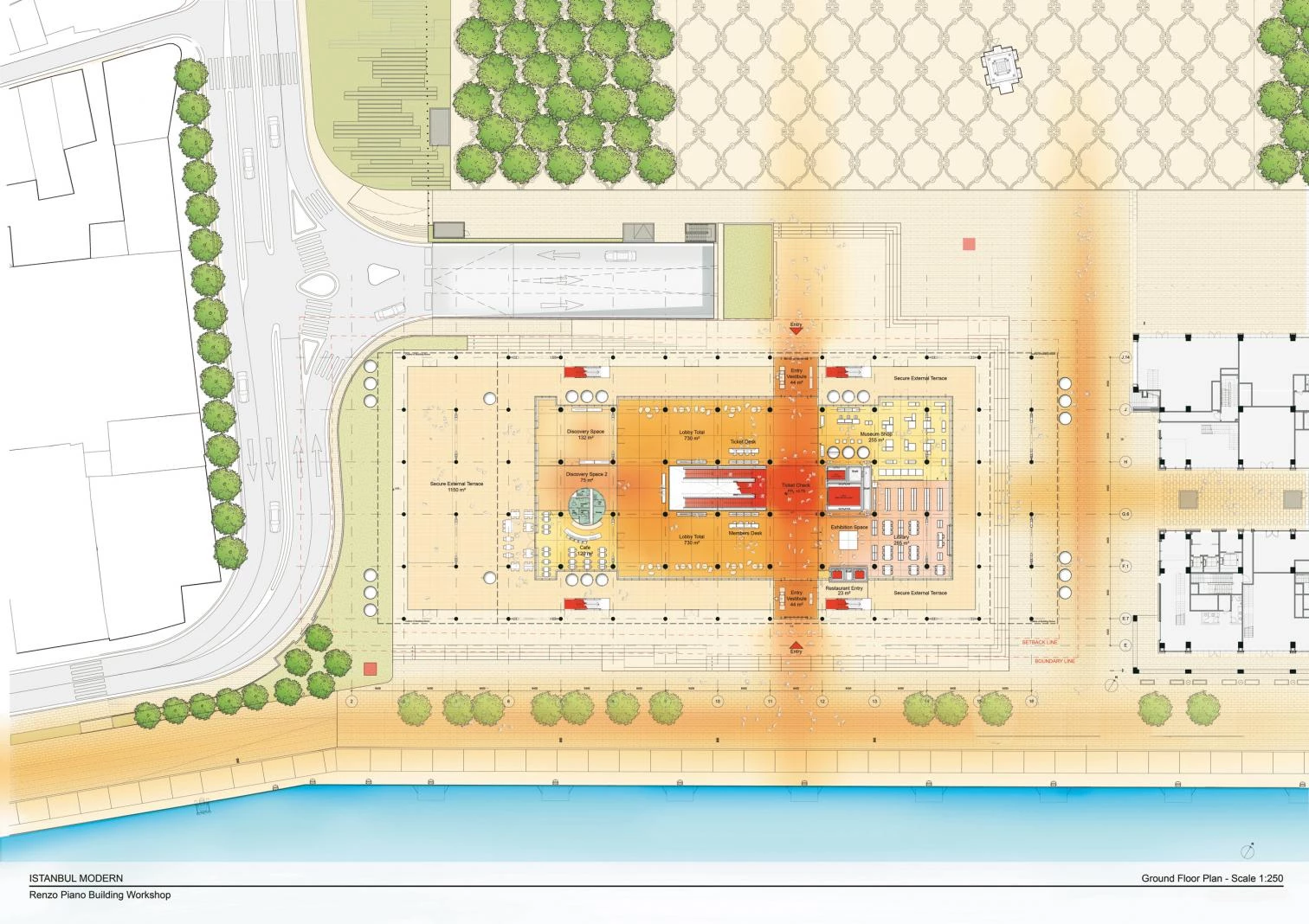 伊斯坦布尔现代艺术博物馆丨土耳其伊斯坦布尔丨Renzo Piano Building Workshop-25
