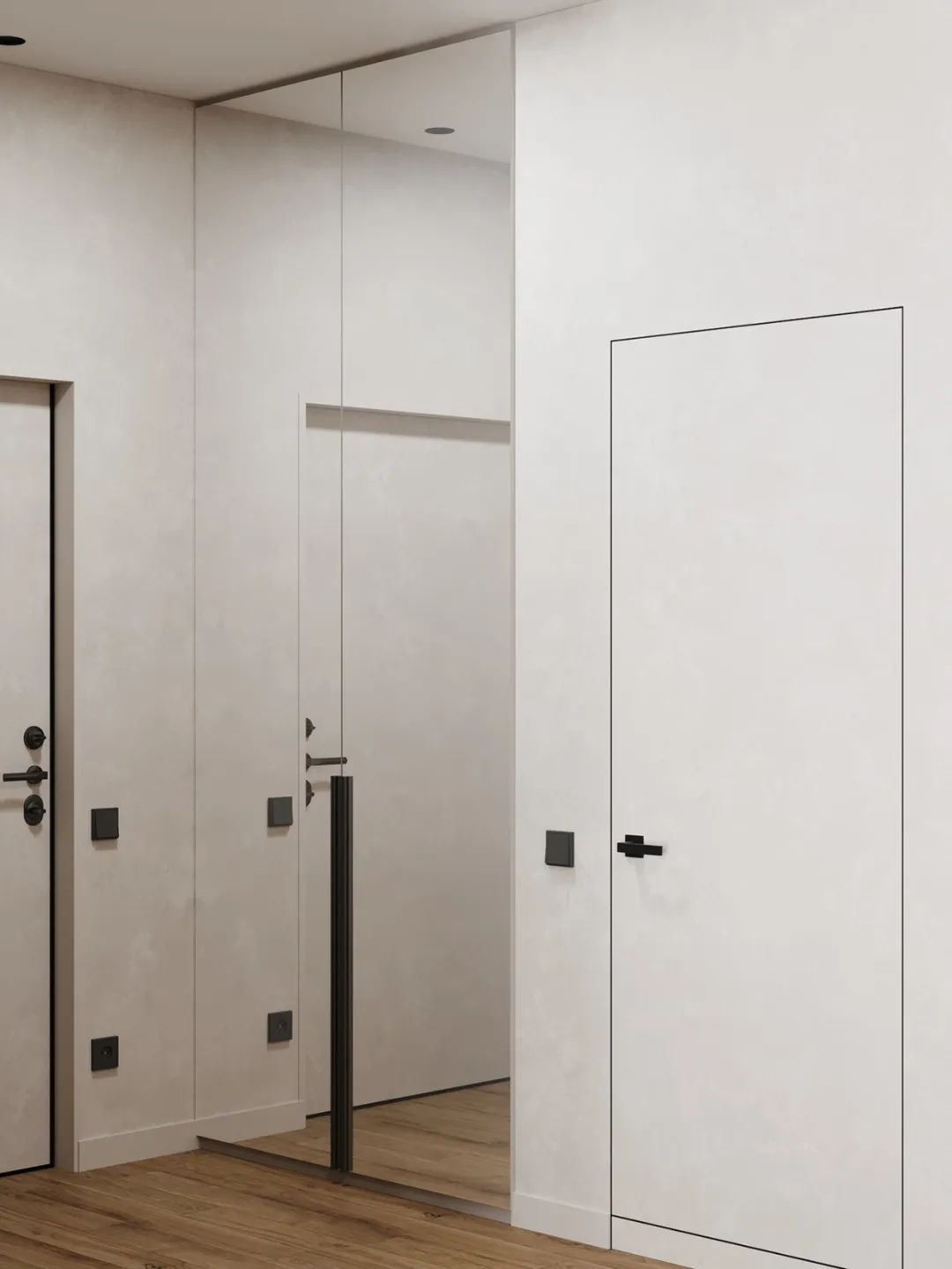 木灰色简约公寓丨Marina Bessmertnaya-4