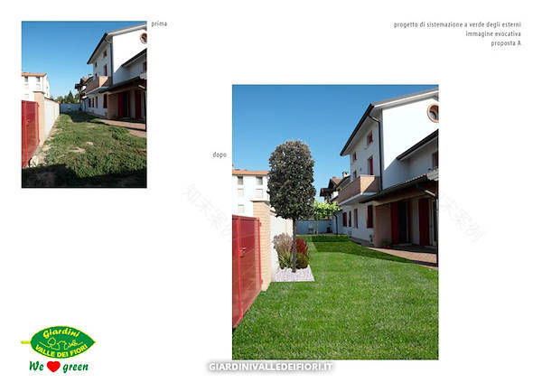 双户住宅花园项目丨GIARDINI Valle dei Fiori-14