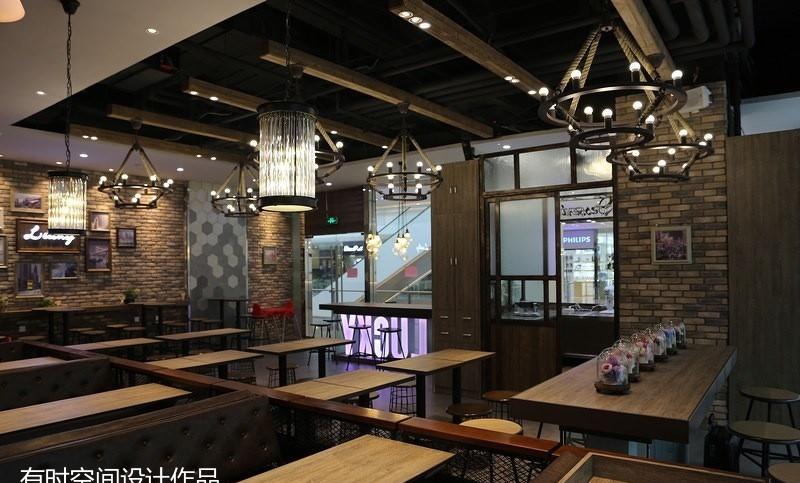 香港发记甜品大陆首家——现代工业风餐饮空间-0