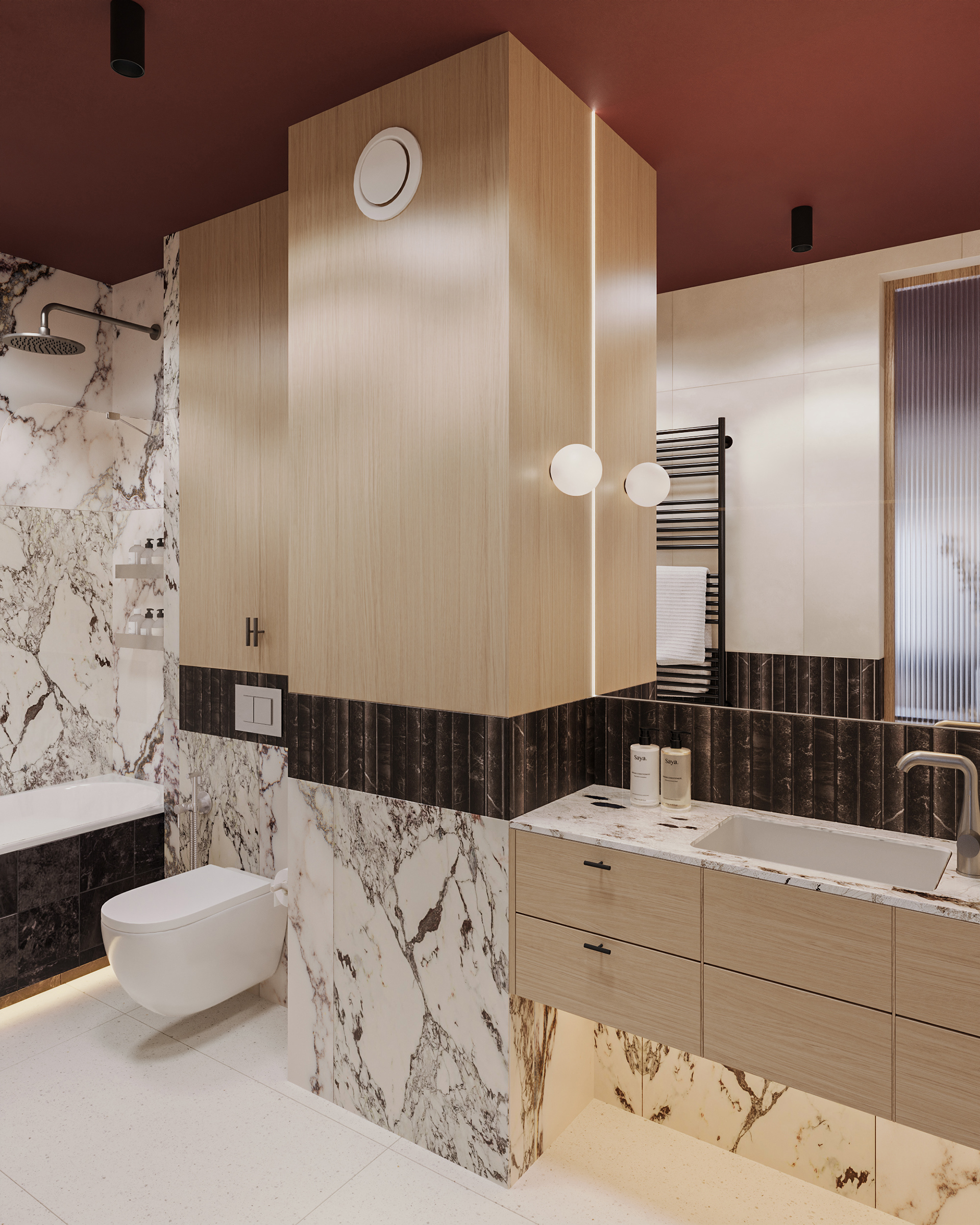 3D Visualization - Korso - 93 m2-10