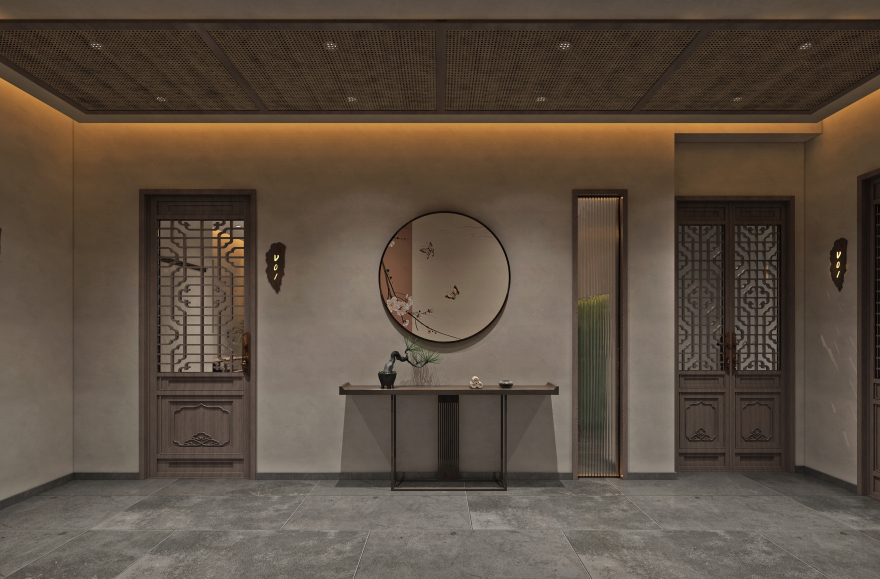 贾五熬鱼店铺室内设计-54